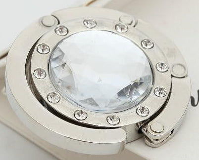 Portable And Practical Folding Crystal Bag Hanger